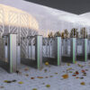 Couloir de Passage Sécurisé FirstLane Portillon Verre | Maroc – Image 3